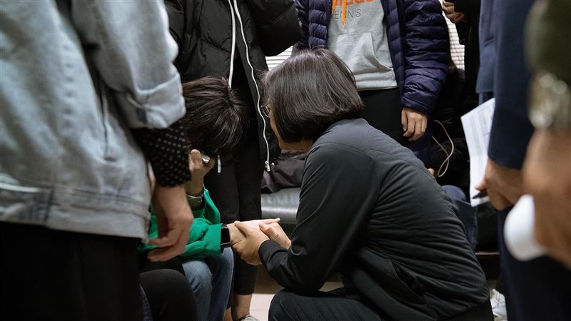 黑鷹失事／蔡英文：撫卹從優從速辦理