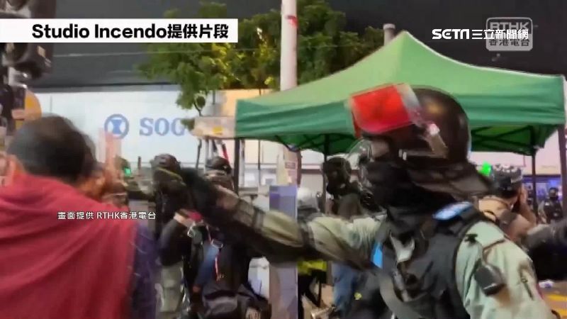 港警辣椒水噴臉還狡辯！監視器打臉了
