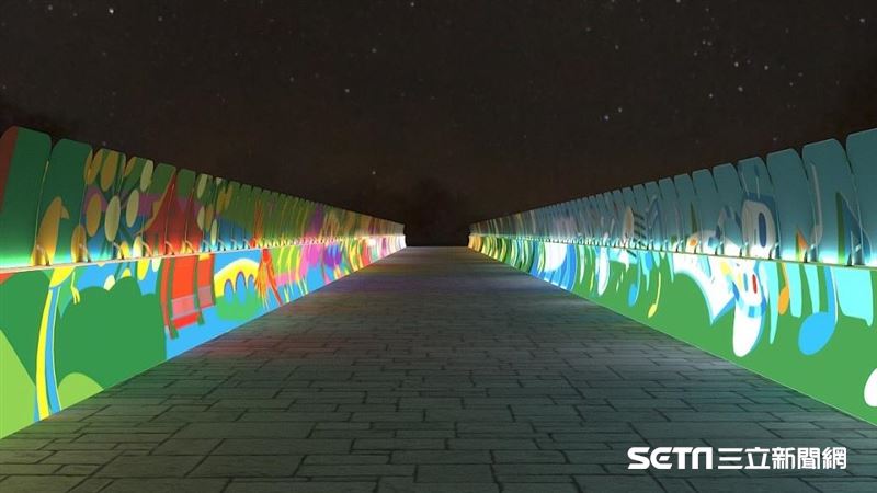台灣燈會2/8開展　百公尺光廊驚艷