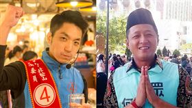 蔣萬安、何景榮（圖／翻攝自蔣萬安、何景榮臉書）