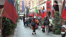 模範街知名五星旗海　反滲透法一過「全撤」