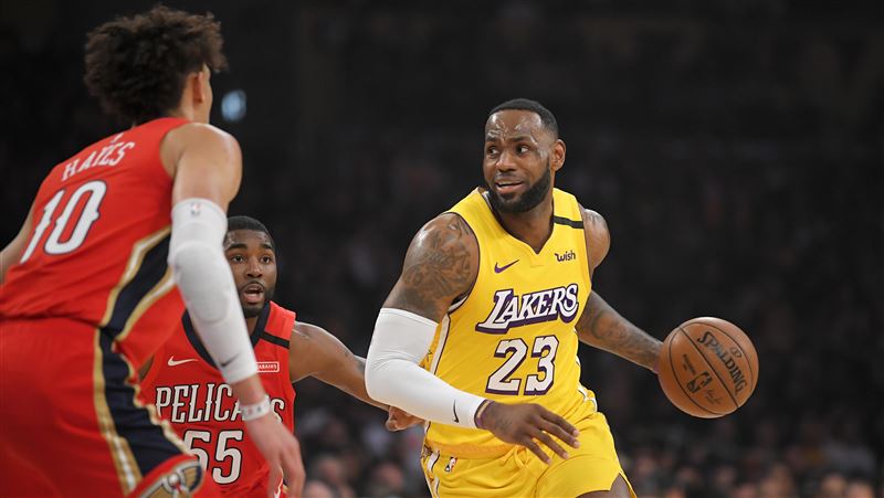 NBA／首節傳8助攻　詹皇戲耍鵜鶘