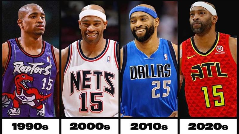 NBA／第1人　卡特跨越4個10年