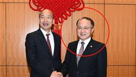 韓國瑜、香港中聯辦主任王志民
圖翻攝自香港中聯辦官網