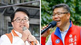 吳秉叡,陳明義（合成圖／翻攝自吳秉叡、陳明義臉書）