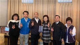 韓國瑜,蔣方智怡,韓辦提供