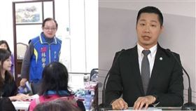 林郁方，林昶佐。（組合圖／資料照，翻攝台北市選舉委員會YouTube）