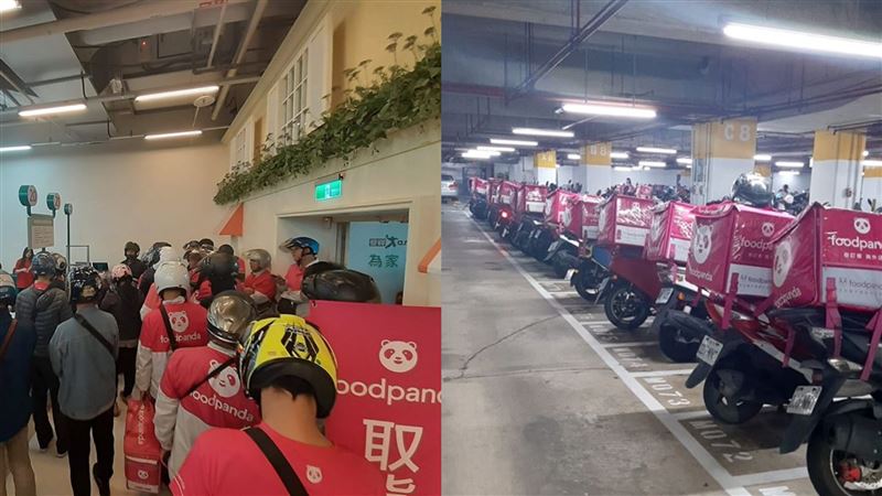 熊貓塞爆全賣場！外送員哀嚎：沒人性