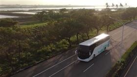 ▲北花線「回遊號」巴士。（圖／翻攝自林佳龍粉絲專頁）
