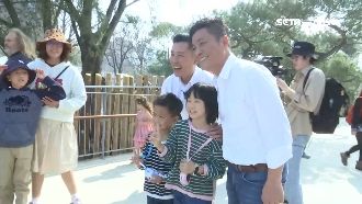 鄭宏輝、林智堅逛動物園　啖日式便當