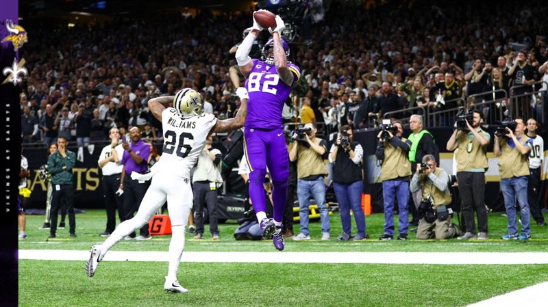 NFL／維京人再見達陣　氣走聖徒