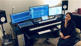 王倩婷為紀錄片黑熊來了擔任配樂旅居美國洛杉磯的電影配樂家王倩婷為生態紀錄片「黑熊來了」擔任配樂，她以陶笛純樸樂音代表黑熊，展現可愛溫暖的一面。（王倩婷提供）中央社記者趙靜瑜傳真　109年1月5日