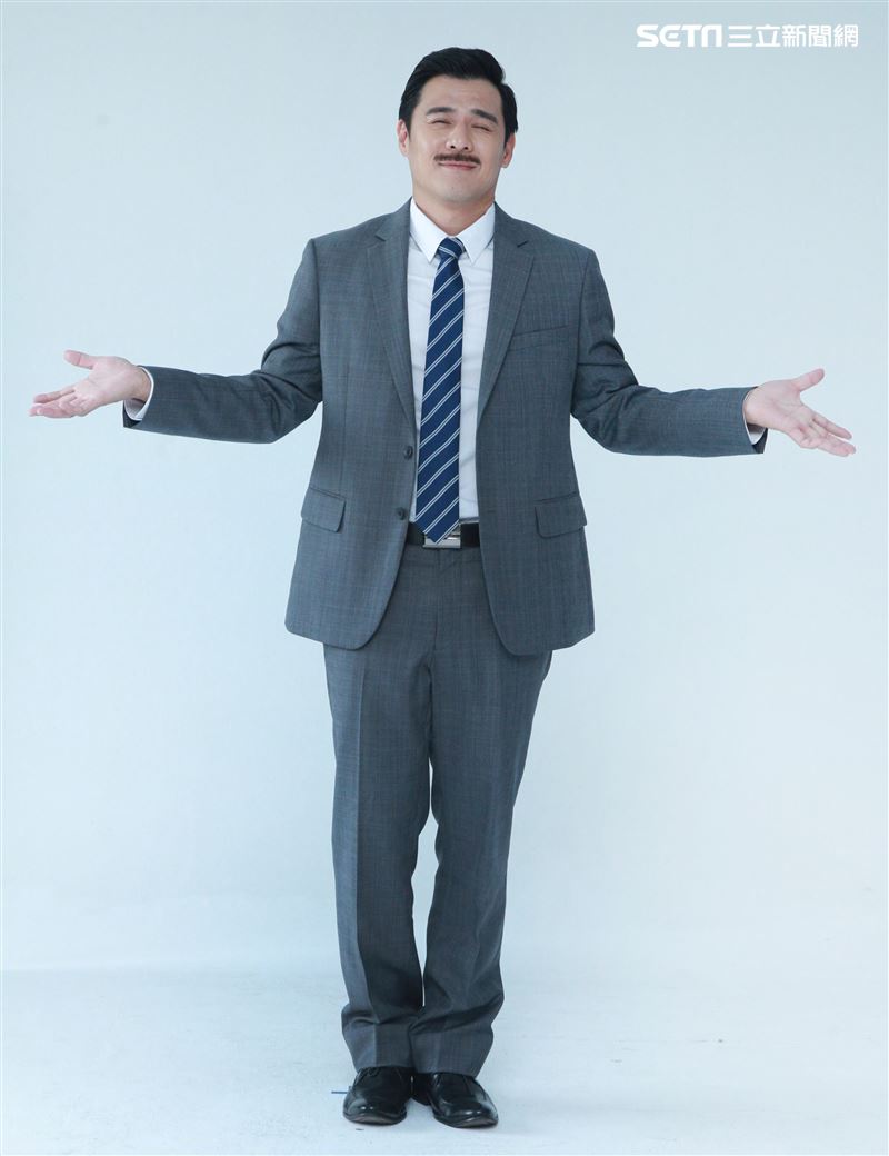 竇智孔演舞台劇「步步驚笑」。（記者邱榮吉/攝影）