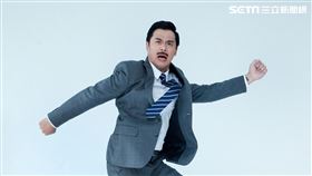 竇智孔演舞台劇「步步驚笑」。（記者邱榮吉/攝影）