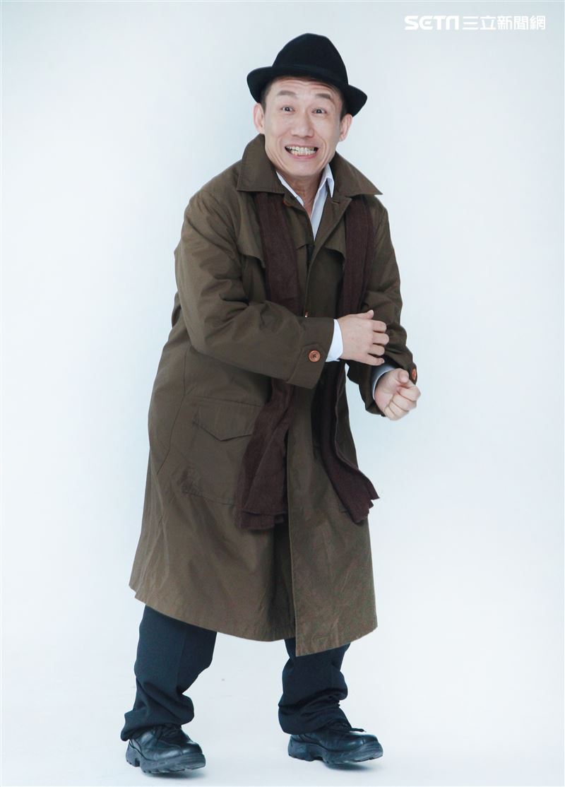 郭子乾演舞台劇「步步驚笑」。（記者邱榮吉/攝影）