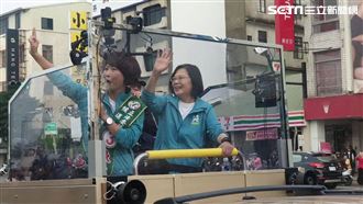 小英到台南人氣超旺　小三太子也出動