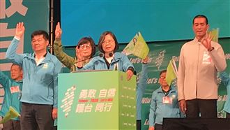 蔡雲林輔選　朝天宮董事長站台相挺