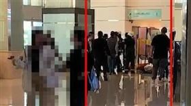 世新大學電梯夾人