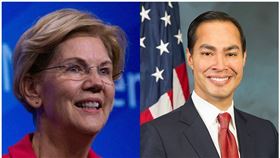 上週退出美國民主黨總統提名戰的德州聖安東尼奧市（San Antonio） 前市長卡斯楚（Julian Castro） ，今日表態支持另一參選人，即聯邦參議員華倫（Elizabeth Warren）。（圖／翻攝自維基百科）