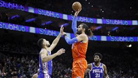 ▲『水行俠』亞當斯（Steven Adams）攻下本季新高24分。（圖／美聯社／達志影像）