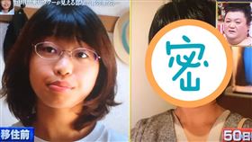 免錢整型！鄉村女孩入住「東京豪宅」…50天後驚人轉變曝（圖／翻攝自推特）