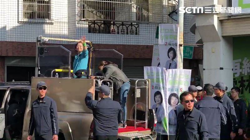 選情緊張！小英連三天雲林輔選蘇治芬