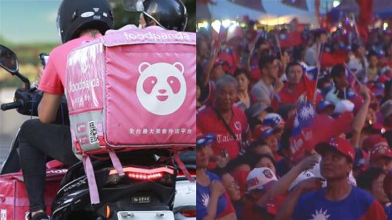 外送箱貼「光復高雄」！韓粉怒譙這句