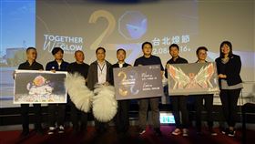 台北燈節首度雙主場　貓咪與機車變花燈今年台北燈節首度在西門町、南港南興公園展示「雙主燈」雙主燈，西區為「躲貓貓」、東區是「展風神」，時間為2月8日至16日。中央社記者梁珮綺攝　109年1月7日