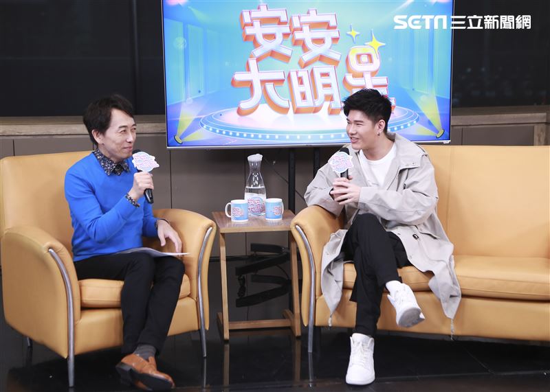 張與辰安安大明星。（圖／記者林士傑攝影）