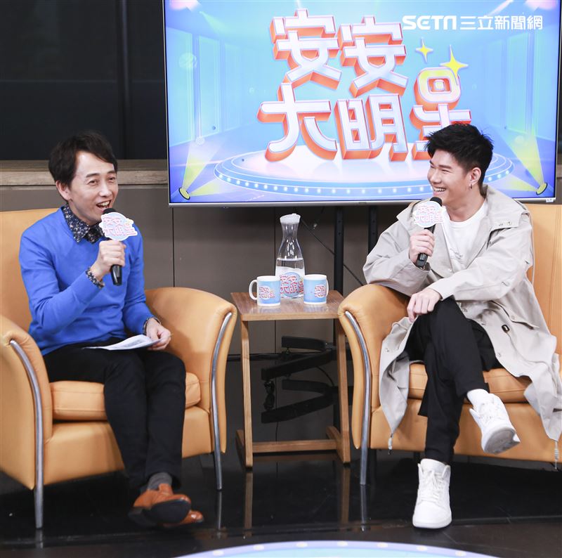 張與辰安安大明星。（圖／記者林士傑攝影）