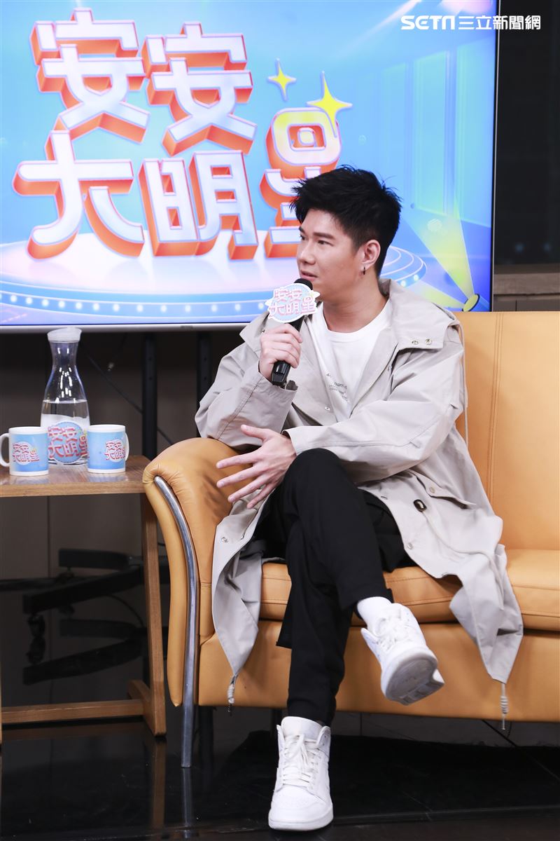 張與辰安安大明星。（圖／記者林士傑攝影）