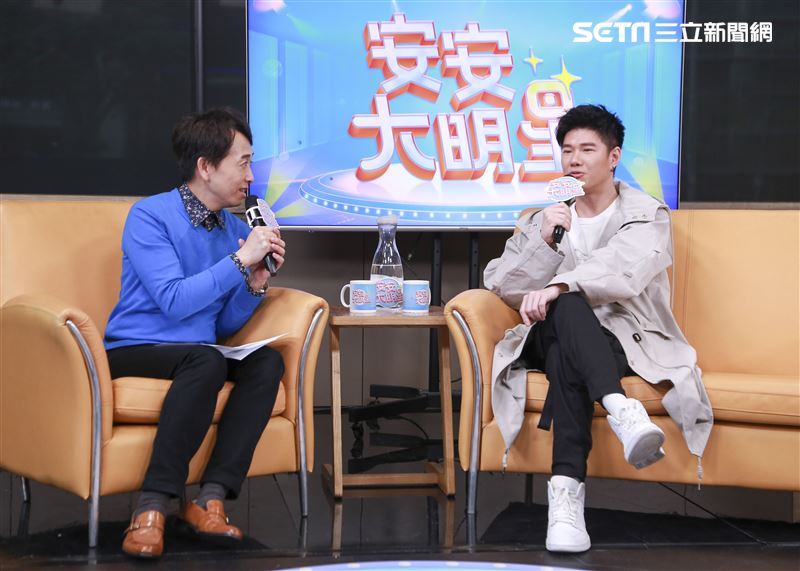 張與辰安安大明星。（圖／記者林士傑攝影）