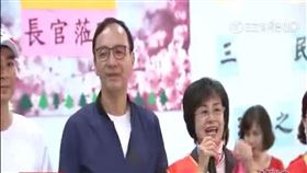 （拚立委勝選！朱立倫黃桂蘭合唱「四季紅」衝選票）
新北,立委,選舉,朱立倫,黃桂蘭,林淑芬