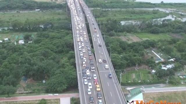 經國大橋塞車解方獲內政部善意回應