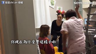 見姊妹互打！古錐嬤爆笑抄拖鞋阻止