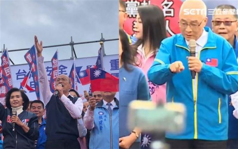 國民黨團結？韓、吳宜蘭造勢沒同台