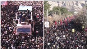 川普,蘇萊曼尼,聖城軍,伊朗,民眾,踩死,意外,送別,國葬,德黑蘭,AP授權