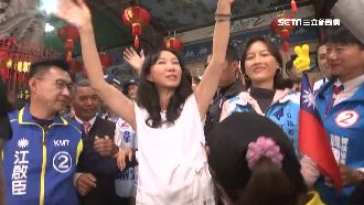 李佳芬旋風掃台中！赴市場遭攤販打臉