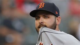 ▲底特律老虎投手Michael Fulmer動手肘韌帶手術復健中。（資料照／美聯社／達志影像）