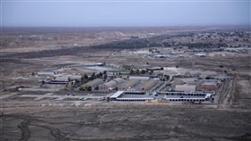 美軍駐伊拉克基地，阿薩德空軍基地，Al-Asad Air Base。（圖／美聯社／達志影像）