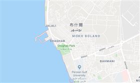 波斯灣沿岸,伊朗,布什爾,核電廠,地震(google map)