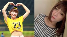 「啦啦隊女神」峮峮半年爆紅累積眾多粉絲。（圖／翻攝自峮峮IG）