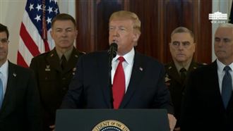 伊朗飛彈攻擊　川普批准新增制裁