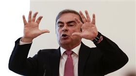 日產汽車公司（Nissan Motor Co.）前董事長戈恩（Carlos Ghosn）（圖／美聯社／達志影像）