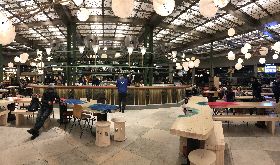 布魯塞爾舊銀行變身首家時尚食堂