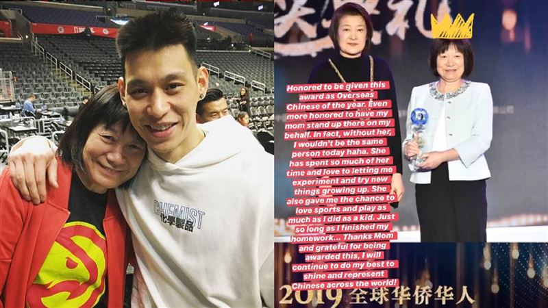 CBA／獲選年度人物　書豪感性謝母