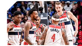 ▲巫師先發球員僅得28分。（圖／翻攝自巫師推特）