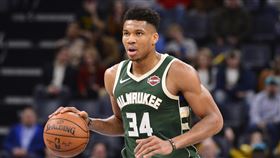 ▲『字母哥』安戴托昆波（Giannis Antetokounmpo）攻下全場最高30分。（圖／美聯社／達志影像）