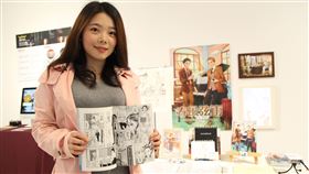 女大生繪漫畫　記錄台灣歌謠之父鄧雨賢創作歷程國立台北科技大學文化事業發展系學生黃郁婷繪製漫畫作品「春風弦語」，描繪「台灣歌謠之父」鄧雨賢的音樂創作歷程。（北科大提供）中央社記者許秩維傳真　109年1月9日