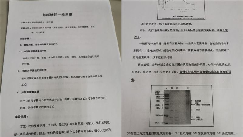 女學霸為脫單　徹夜研究如何烤羊腿